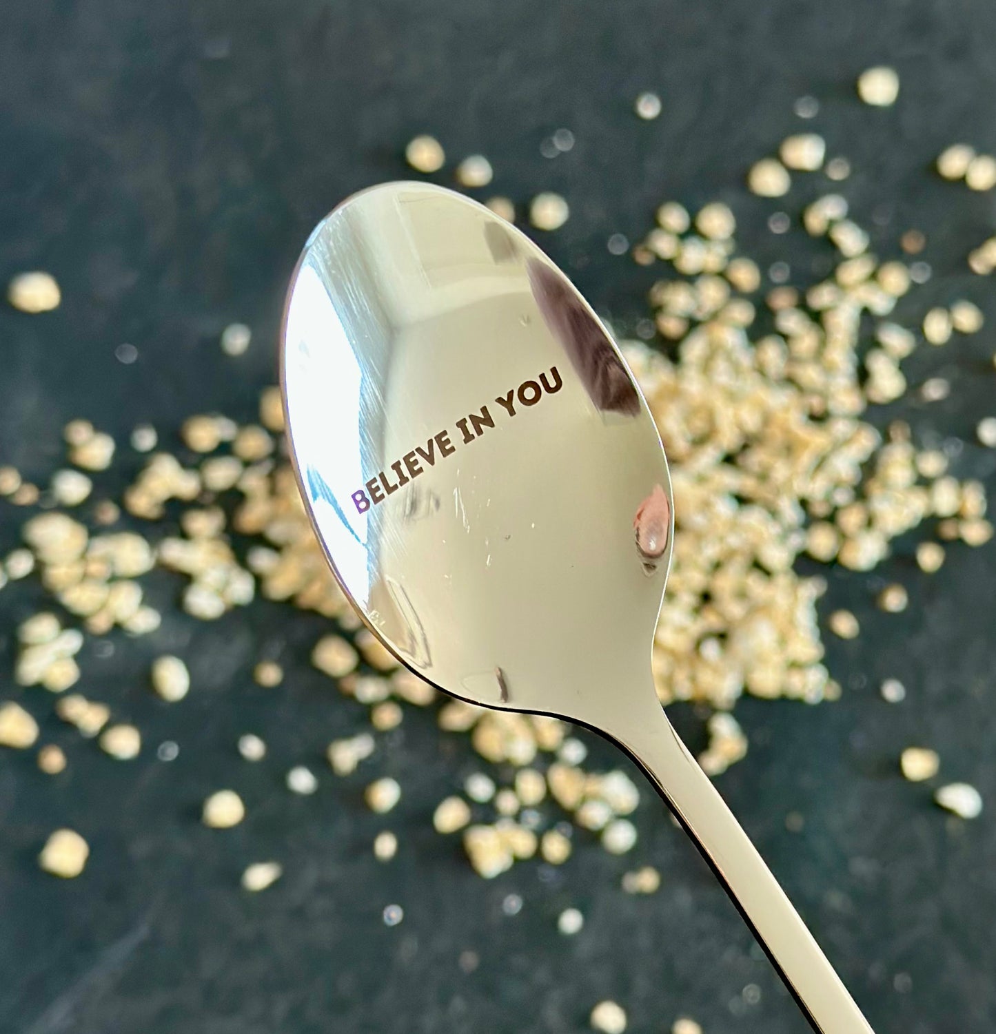 Motivations-Löffel "Believe in you"